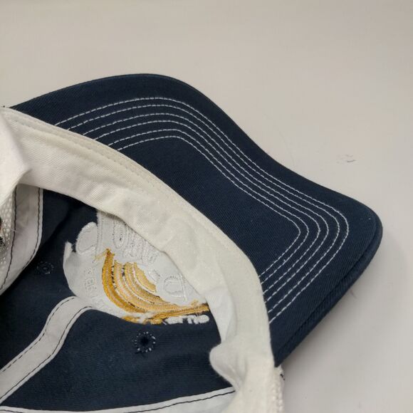 District Men's Zero Zone Gold Club Strapback Mesh Back Hat Blue White Gatorade - Picture 11 of 13